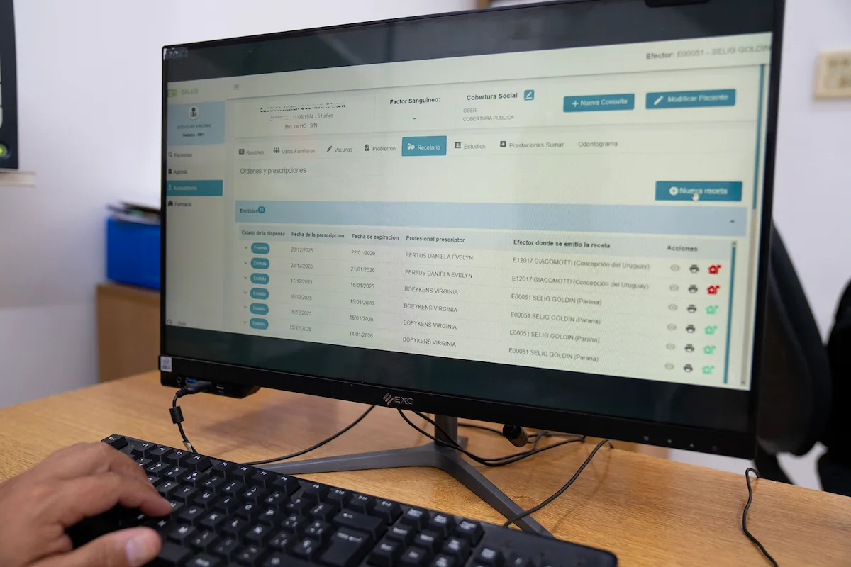 Desde enero de 2026 la receta electrónica será obligatoria en Entre Ríos - Diario El Enfoque
