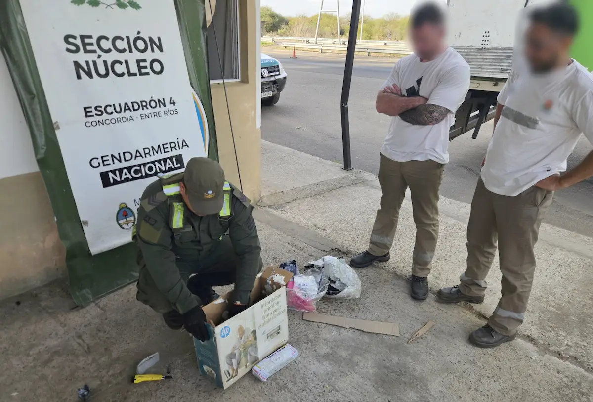 Operativo encomienda gendarmería 3- diario el enfoque concordia