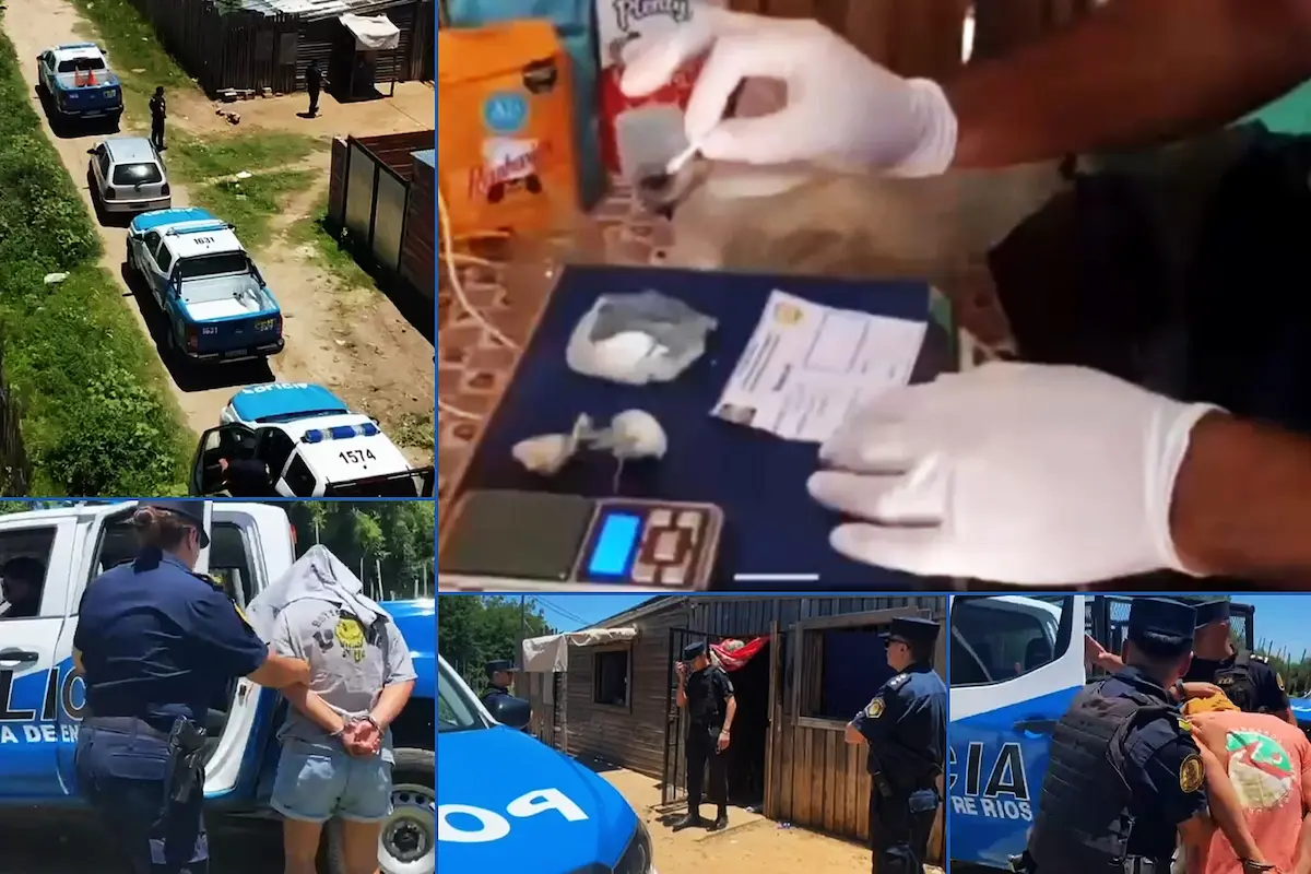 secuestro cocaina concordia - Diario El Enfoque