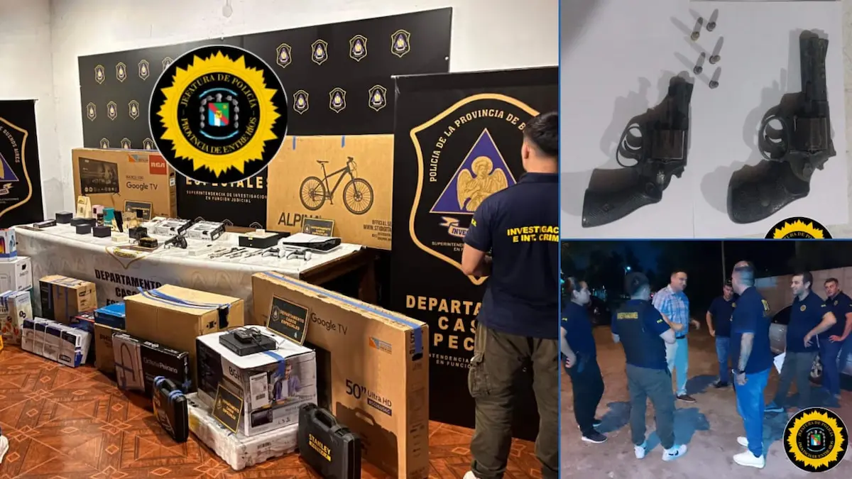 Allanamientos en Buenos Aires por robo en Concordia - Diario El Enfoque