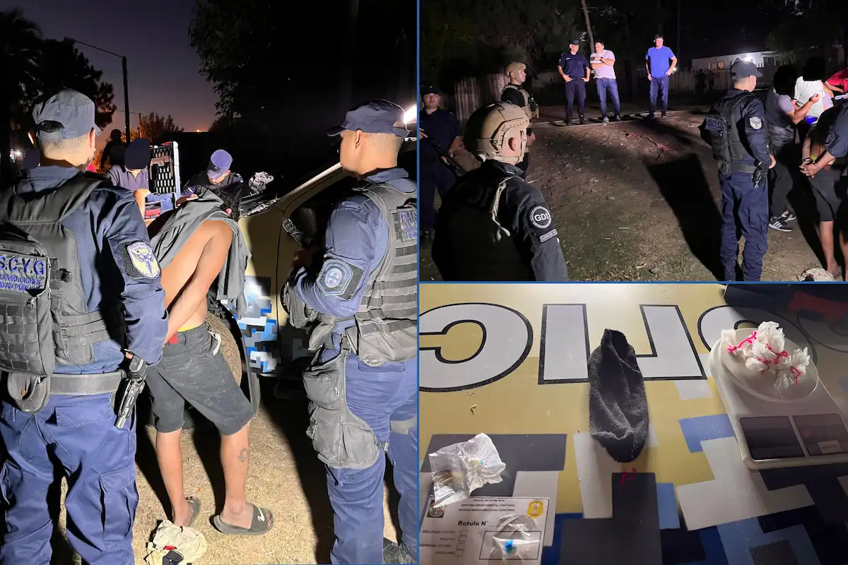 detenido con cocaina -diario el enfoque concordia