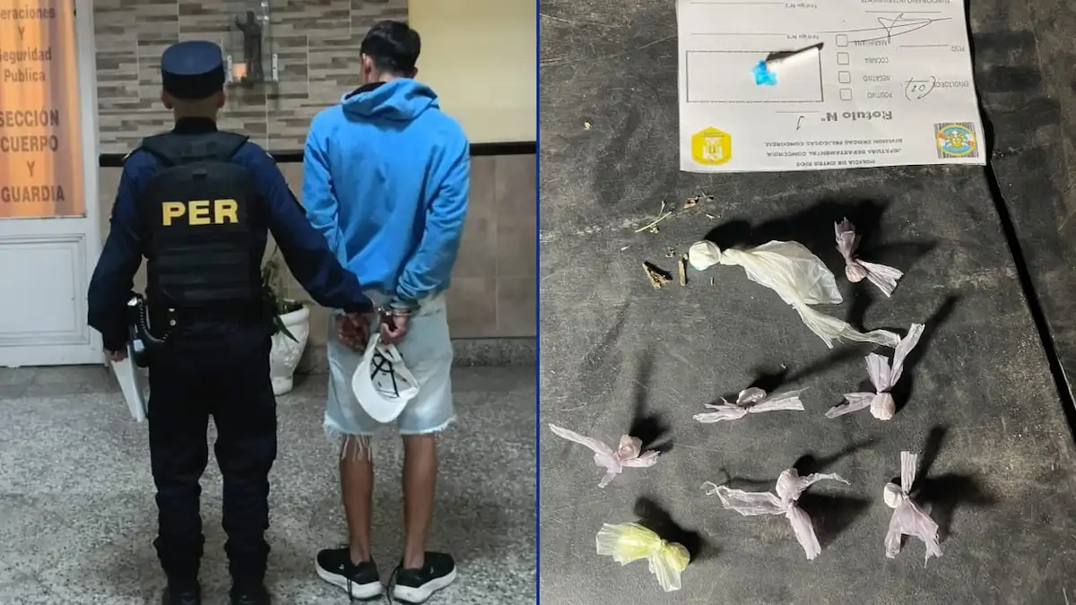 Detenido con cocaina en Concordia - Diario El Enfoque (2)