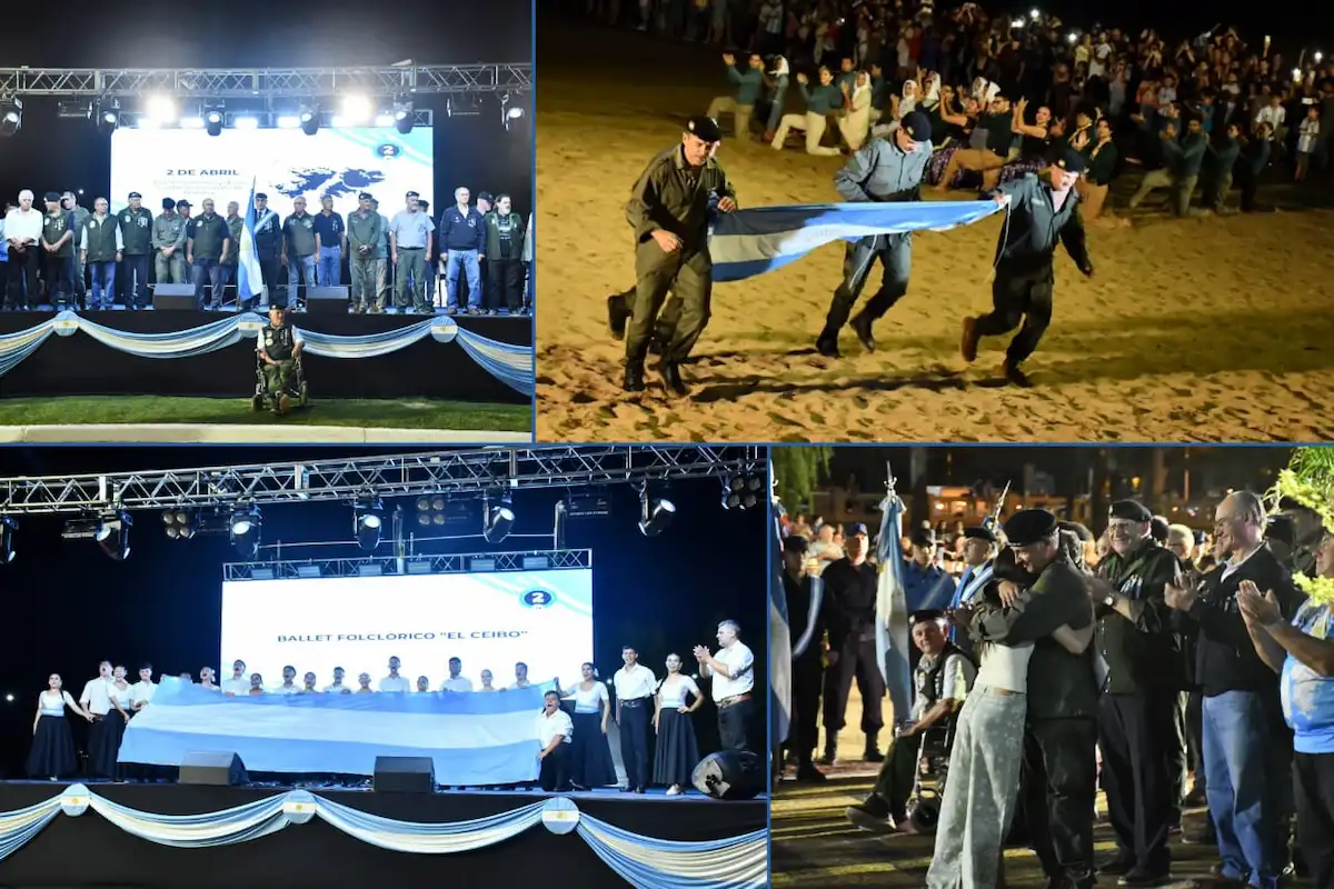 Concordia homenajeó a veteranos de Malvinas en la Costanera - Diario El Enfoque Concordia