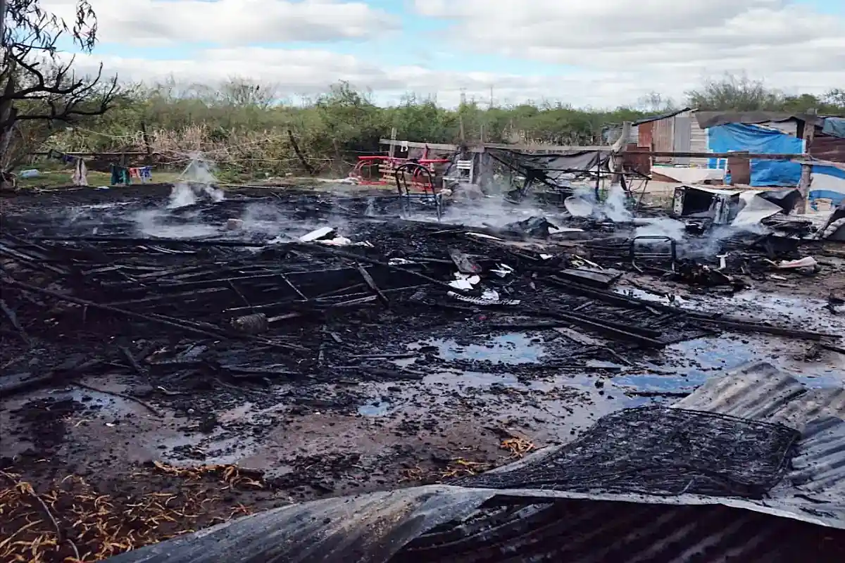Incendio de vivienda en Concordia - Diario El Enfoque