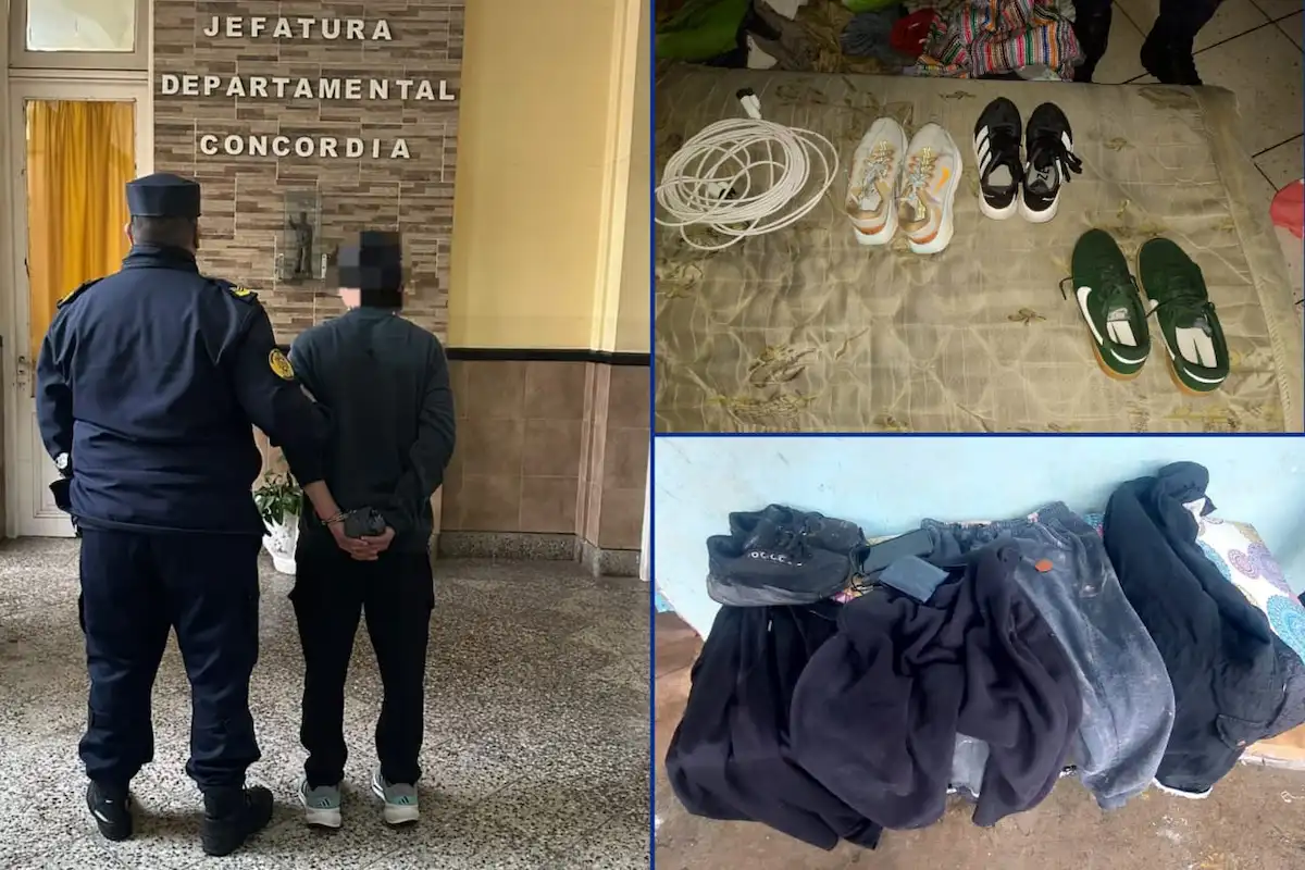 Allanamiento positivo detuvieron a un joven y recuperaron objetos robados - Diario El Enfoque Concordia