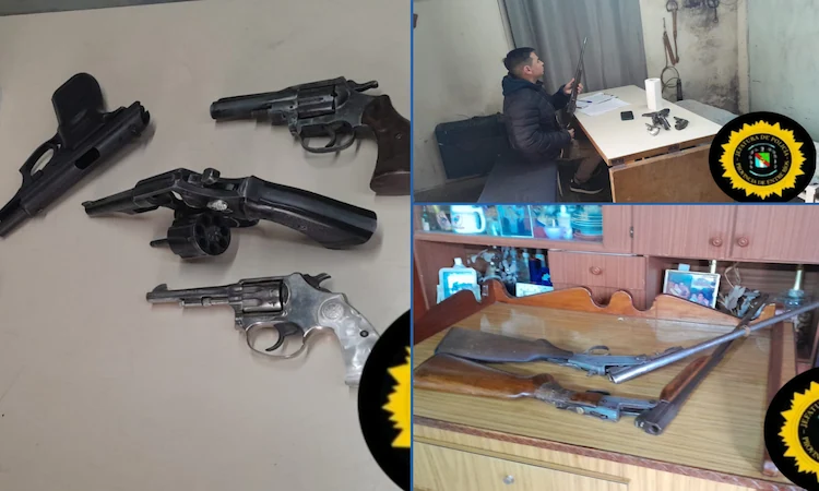 secuestro armas