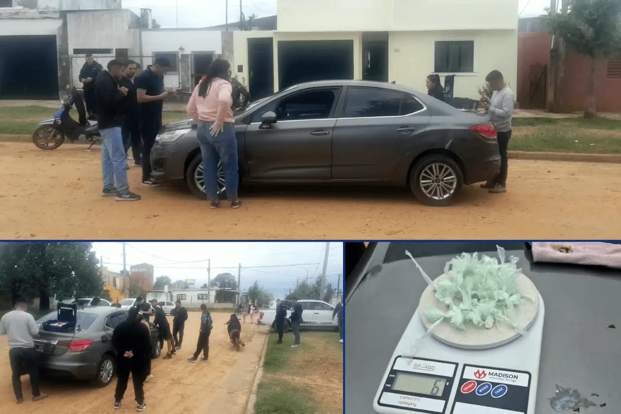 Detenidos con cocaina en Concordia - Diario El Enfoque
