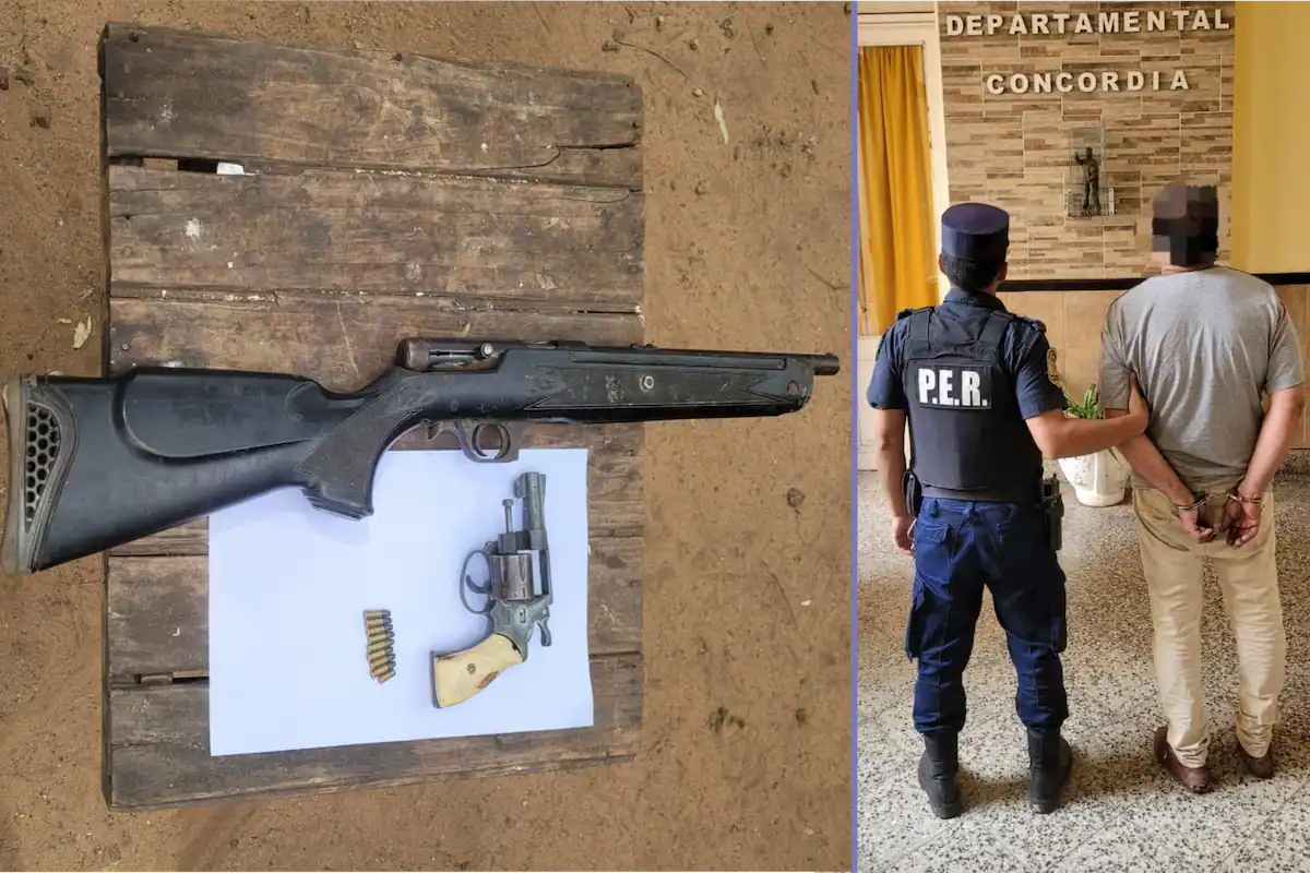 Amenazó a su vecino y terminó detenido tras allanamiento - Diario El Enfoque Concordia