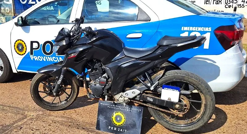 Secuestro motovehículo