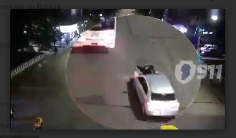 conductor choco policia cordoba