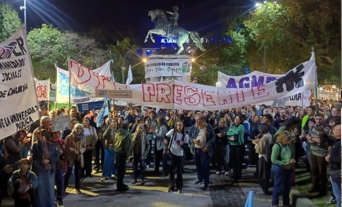 protesta universidades mayo 2026 - diario el enfoque concordia