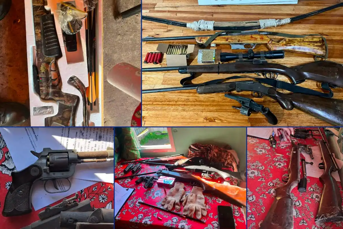 Allanamientos por abigeato secuestran siete armas y detienen a dos hombres en Los Charrúas - Diario El Enfoque Concordia