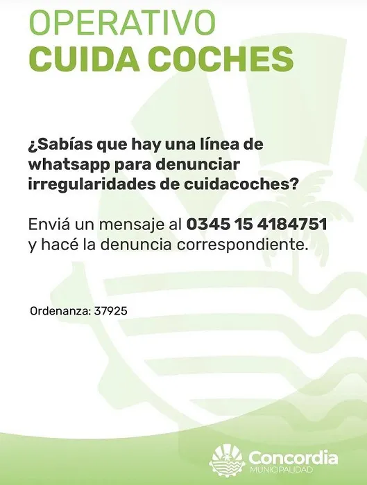 cuidacoches denunciar