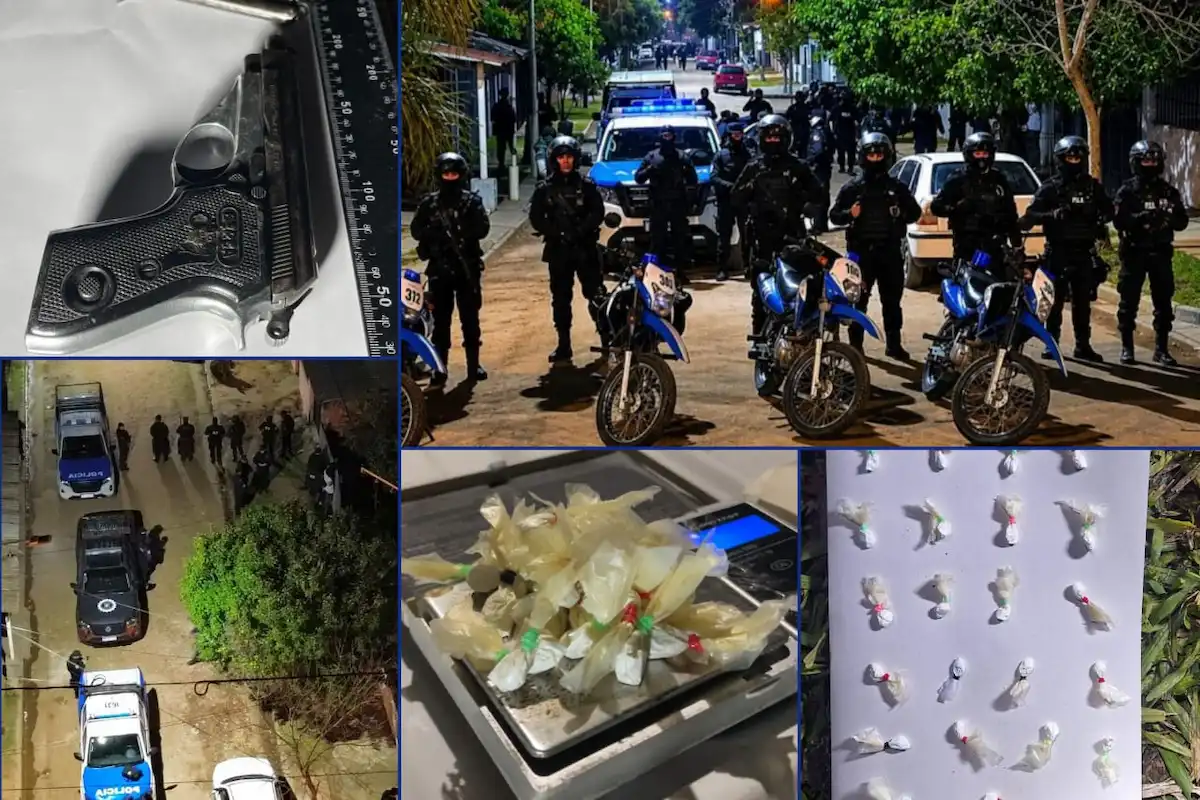 Operativo Blindaje en Concordia droga, arma y detenidos Diario El Enfoque