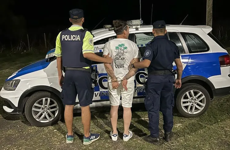 Detención por Violencia de Género - 08-03-25 Puesto Vial Tala .