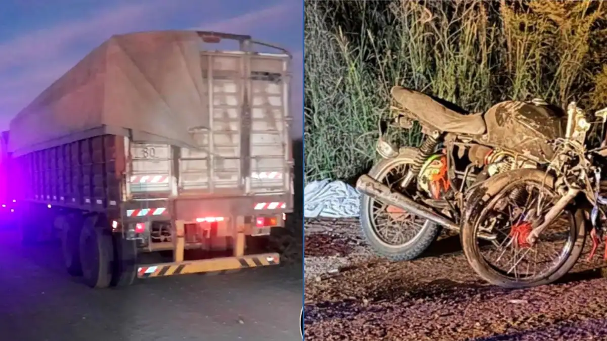 Murió un joven al chocar su moto contra un camión en Nogoyá - Diario El Enfoque Concordia