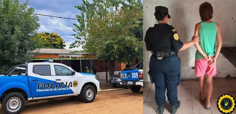 Mujer roba con menor de edad