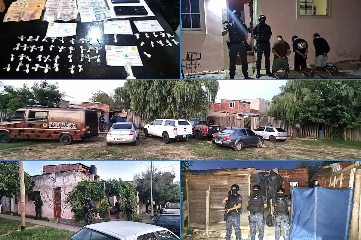 Allanamientos por narcomenudeo en barrio gerardo Yoya tres detenidos - diario el enfoque concordia