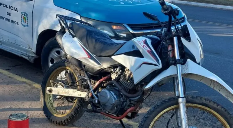 secuestro moto robada
