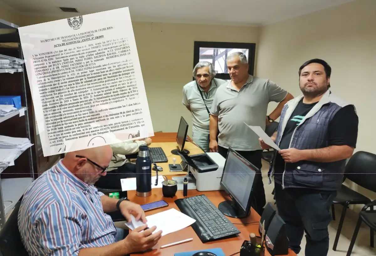 ATE pidió suba del 25% y regularización laboral en Concordia - Diario El Enfoque