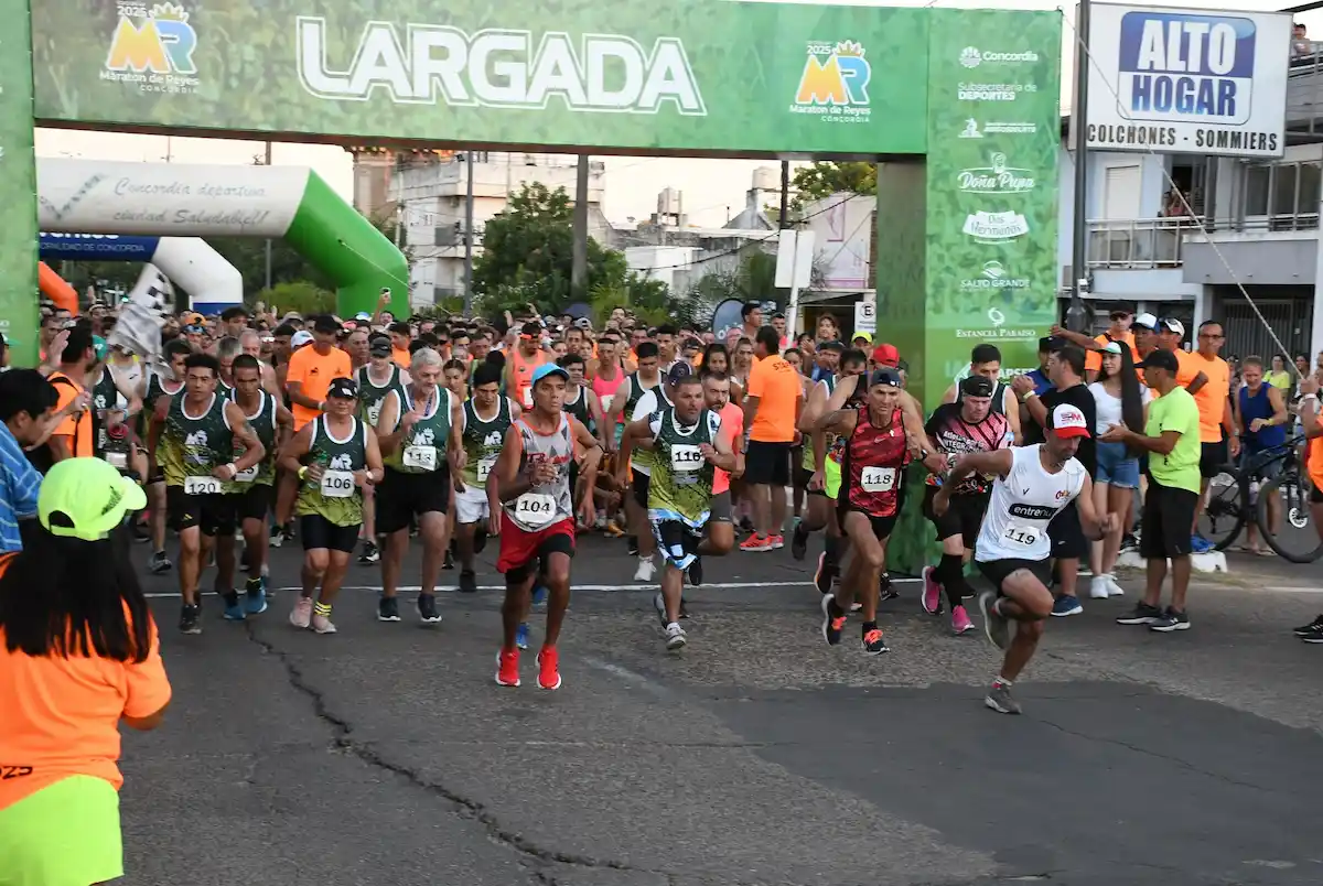 Maraton de reyes - concordia - Diario El Enfoque