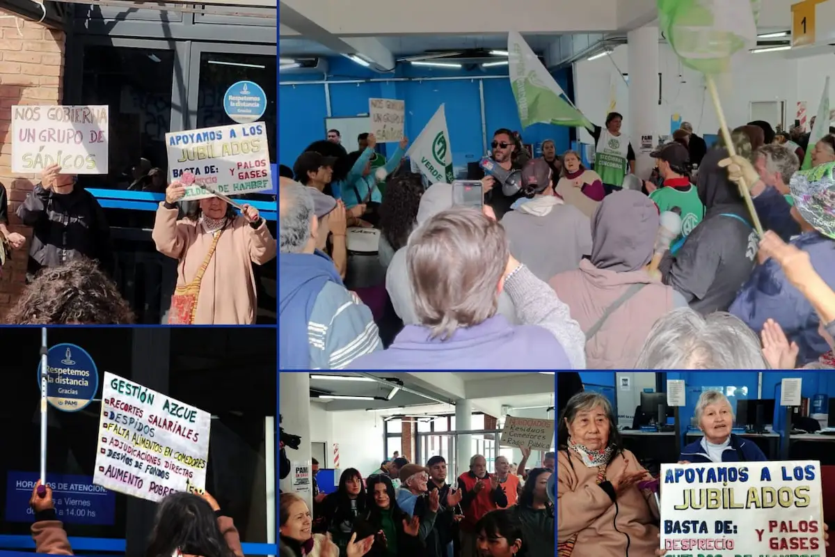 La salud de los jubilados quedó en el medio hubo una fuerte marcha por PAMI en Concordia - Diario El Enfoque