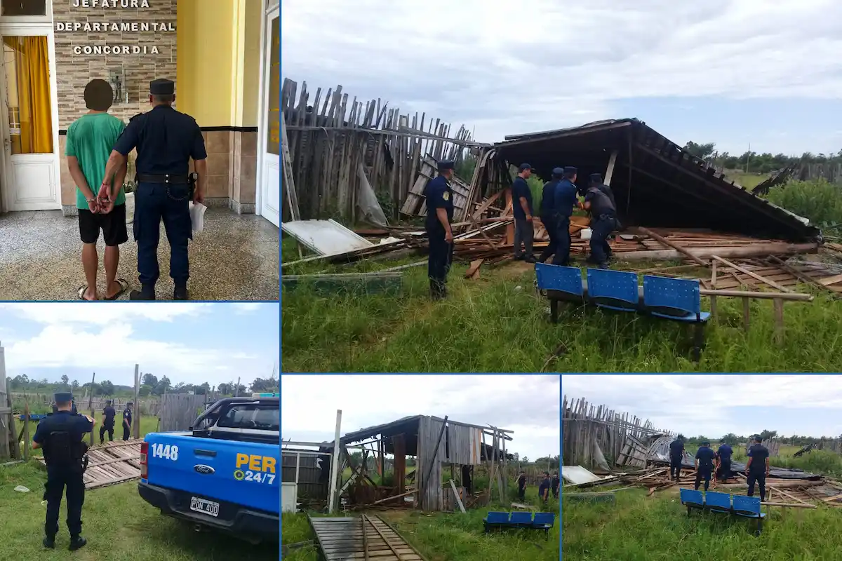 Desarme aguantadero - concordia - Diario El Enfoque