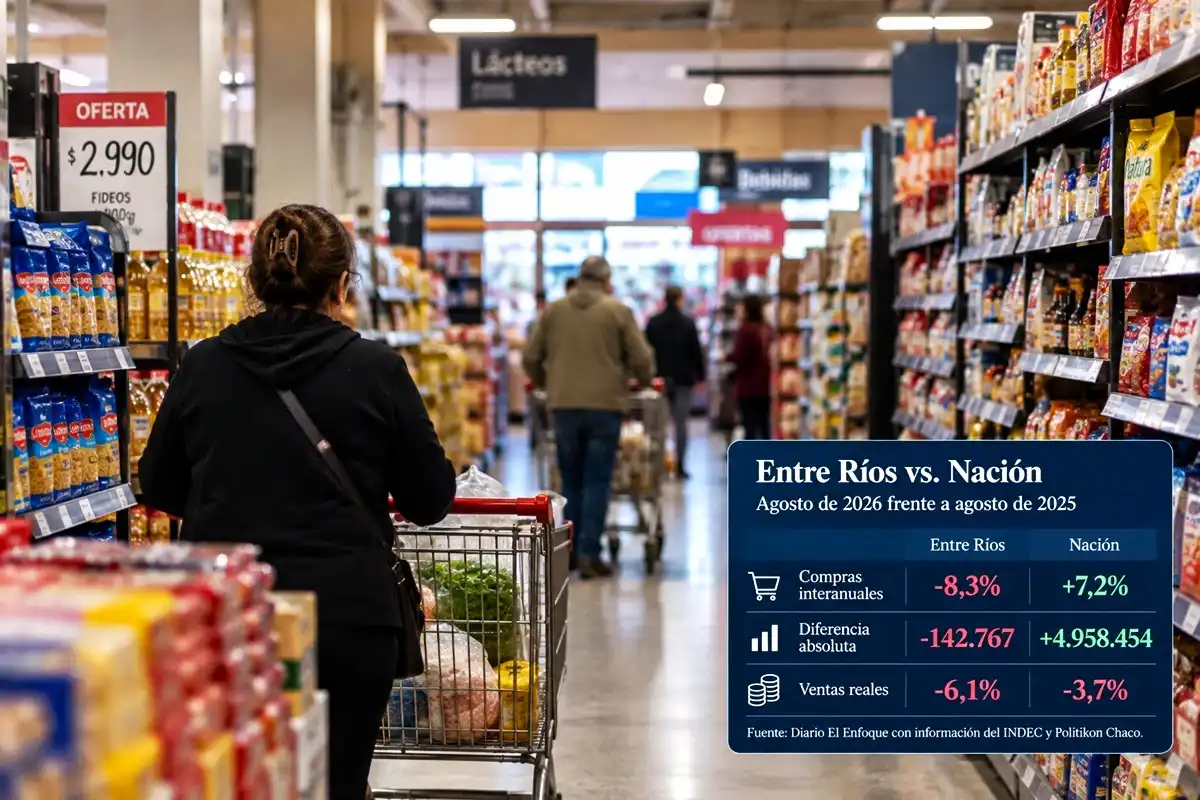 supermercados 2025 vs 2026 - diario el enfoque concordia 2