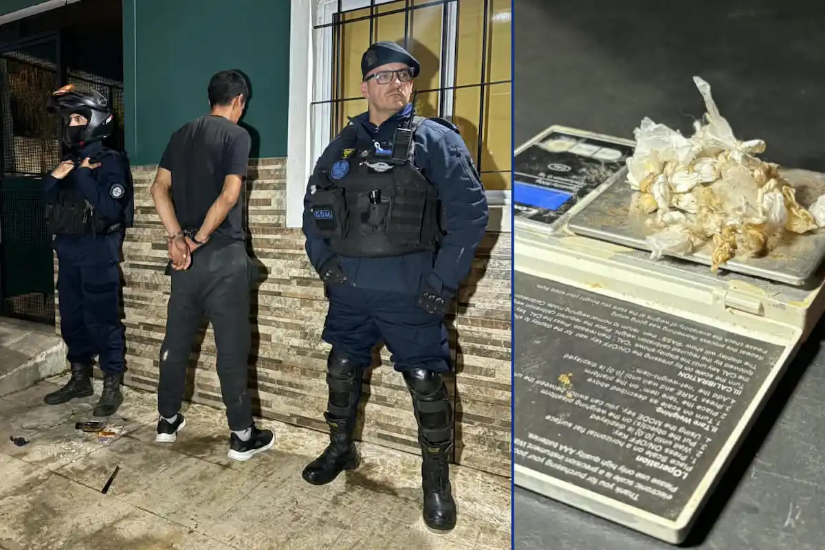 Detenido con cocaina en Concordia - Diario El Enfoque