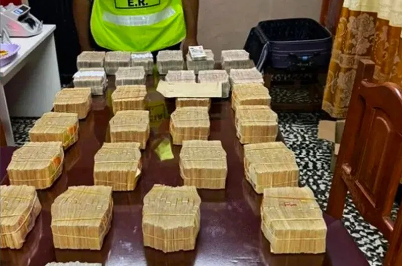 paso cerrito secuestro de dinero ilegal