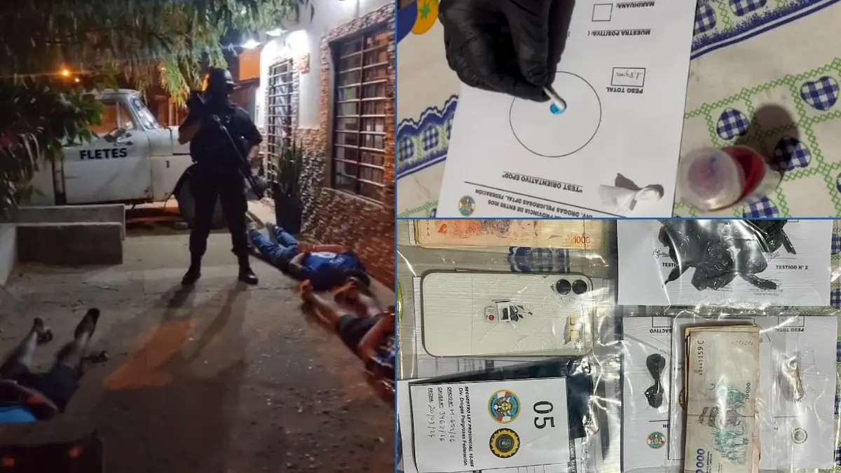 Allanamientos por drogas un detenido en Concordia - diario El Enfoque