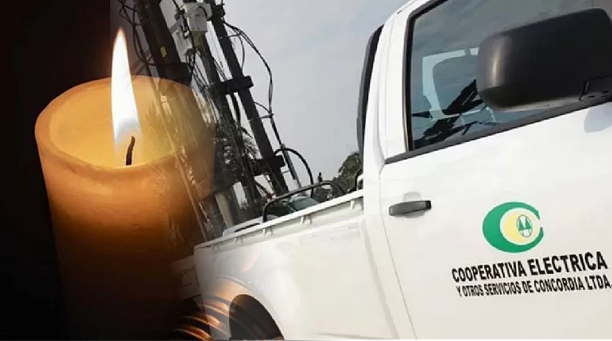 Cortes de energia - Coopertiva Electrica Concordia - Diario El Enfoque