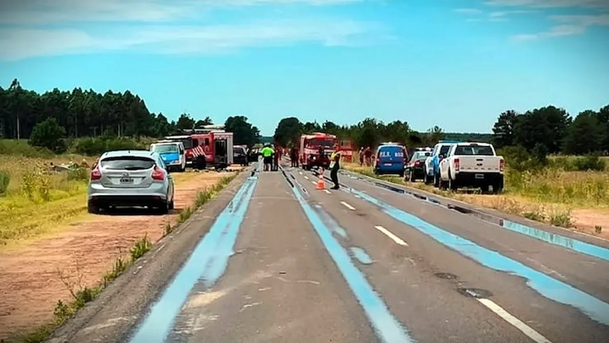 Accidente fatal ruta 136 - Gualeguaychu - Diario El Enfoque