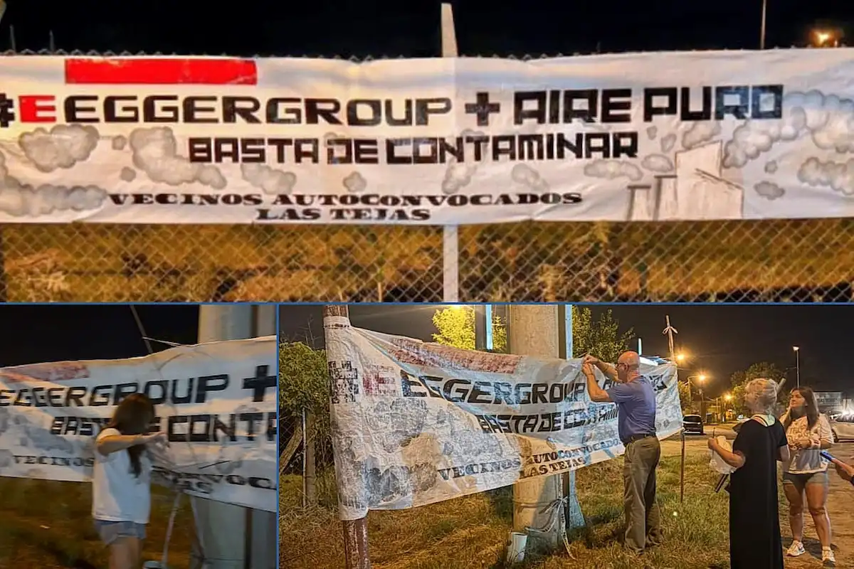 Reclamo ambiental a Egger - Diario El Enfoque Concordia