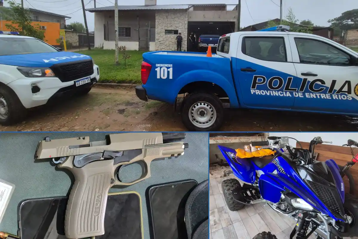 Allanamientos por picadas ilegales - Concordia - Diario El Enfoque