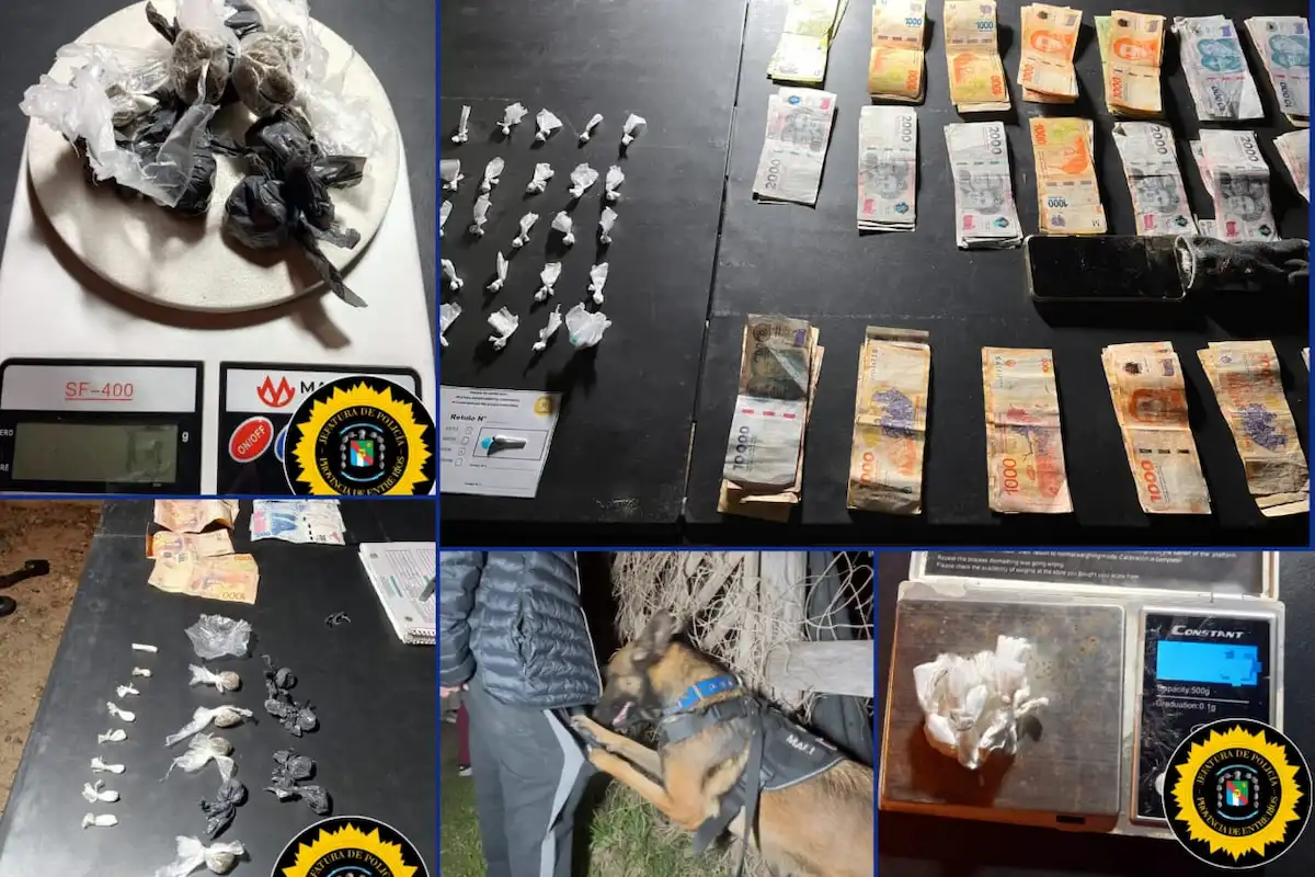 Secuestro de cocaina en Concordia - Diario El Enfoque