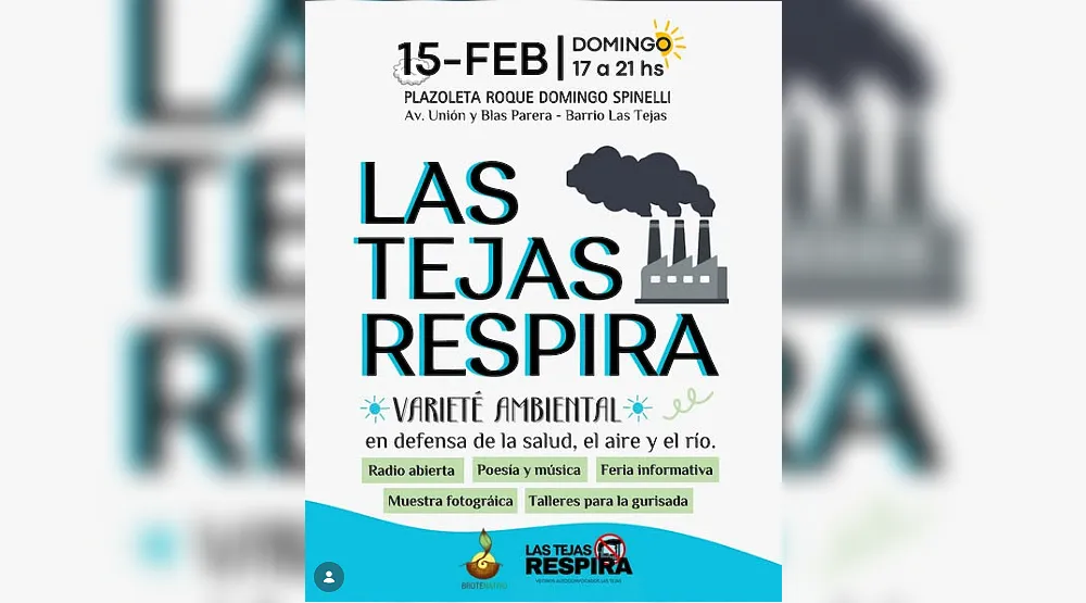 contaminacion - villa adela - las tejas respira - diario el enfoque concordia