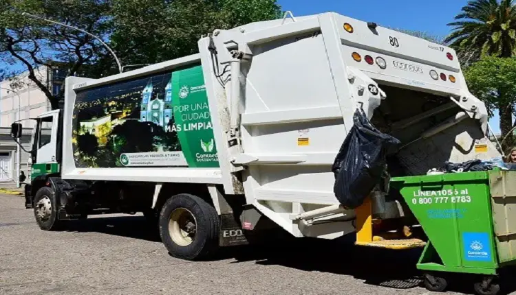 camion de residuos
